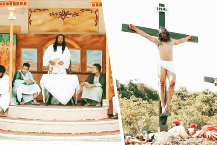 pagtaltal Ang Pagtaltal is a passion street play enacted during the Lenten season, drawing thousands of pilgrims to Guimaras Island. It starts at the Smallest Plaza in Barangay Poblacion, Jordan (left photo) and ends at the Crucifixion Site of Bala-an Bukid (right photo). LGU-JORDAN FACEBOOK PAGE
