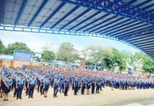 Over a thousand police personnel from the Police Regional Office 6 were promoted. The donning of ranks was held on Monday, March 25. RUBY SILUBRICO/PN