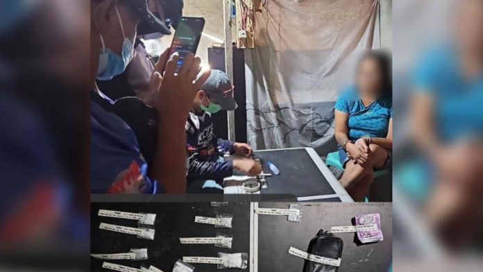 silay (1) A widowed quinquagenarian, allegedly the source of illegal drugs in several Negros Occidental cities, was apprehended in a buy-bust operation in Silay City on March 1. SILAY CITY PNP PHOTO / FACEBOOK