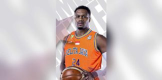 Justin Brownlee said in a previous interview that his agreement with Pelita Jaya is only until June as he wants to stay in shape ahead of the next Gilas Pilipinas competition. PHOTO COURTESY OF PELITA JAYA