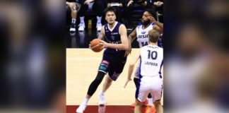 Kai Sotto said it was the second half adjustment by the Yokohama B-Corsairs coaching staff that led to their dominant victory against Toyama Grouses in the Japan B.League Division 1. PHOTO COURTESY OF YOKOHAMA B-CORSAIRS