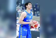 Kiefer Ravena scored 14 points in Shiga Lakes’ 77-66 victory over the Rizing Zephyr Fukuoka in the Japan B.League Division 2. PHOTO COURTESY OF SHIGA LAKES