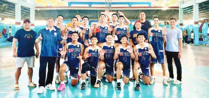 Members of the ILOPRISAA secondary boys basketball team, represented by Hua Siong College of Iloilo Red Phoenix. PHOTO COURTESY OF VINCENT CONLU