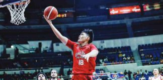 Barangay Ginebra San Miguel Kings rookie Raphael Cu made his presence felt against Phoenix Fuel Masters. PBA PHOTO