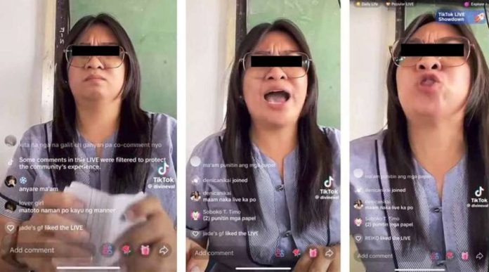 In a TikTok video that has gone viral, an angry teacher scolds her students presumably for misbehaving in class. She tells them she is not being paid to be ordered around and treated like a robot and a laughingstock.