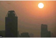 10M Thais seek treatment for pollution-related illnesses The sun rises amid high air pollution levels in Bangkok, Thailand. Air pollution turns the view of Bangkok's skyline into shadows. GETTY IMAGES