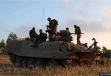 Israel ‘can handle’ any threat from Iran, says military chief Israel's military has bolstered its troop numbers in preparation for a possible attack by Iran. EPA-EFE/REX/Shutterstock