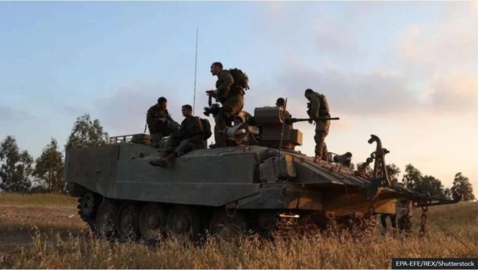 Israel's military has bolstered its troop numbers in preparation for a possible attack by Iran. EPA-EFE/REX/Shutterstock