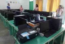 International Data Corporation says government purchases of personal computer (PC) may have fallen because it takes some time to look for PCs with some technical specifications that fit a certain budget. Photo shows PCs at the computer laboratory of Tiolas National High School in San Joaquin, Iloilo. DTI PHOTO