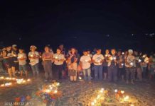 Hundreds join ‘pray for a cause’ to save Pan de Azucar Island “Save Pan de Azucar Movement” organized a “pray for a cause” event at the beachfront of Sitio Dapdap, Barangay Tambaliza, Pan de Azuar Island in Concepcion, Iloilo on Saturday night, April 13. The highlight was a candle-lighting ceremony calling for the protection of Pan de Azucar against mining. SAVE PAN DE AZUCAR ISLAND MOVEMENT FACEBOOK/PHOTO