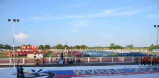 The 2024 Western Visayas Regional Athletic Association (WVRAA) Meet is set for May 2 to 7, with Negros Occidental as the host province. The photo shows the student-athletes at the Aklan Sports Complex in Makato, Aklan during last year’s WVRAA Meet opening ceremony. DEPED TAYO WESTERN VISAYAS REGION