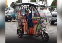 Electric tricycles, or e-trikes, in Bacolod City were only issued permit to operate by the barangays. AKSYON RADYO BACOLOD PHOTO