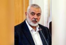 Hamas leader’s sons killed in air strike Haniyeh. REUTERS