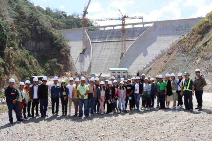 ime House funds Jalaur This is one of the three dams of the Jalaur River Multi-Purpose Project Stage II (JRMP II) in Calinog, Iloilo. Photo shows key personnel and staff of the National Irrigation Administration - Region IX making a site visit on April 12-17, 2024 as part of the agency’s “Training Immersion and Knowledge Exchange on Entrepreneurial Practices and Innovation”. This mega dam project is envisioned to provide irrigation water to farmers, particularly in rice-producing areas of Iloilo province. NIA-6 OHOTO