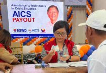 DSWD-6 CLARIFIES: AICS medical, burial aid ongoing despite budget rumors A financial assistance of P5,000 is released by the Department of Social Welfare and Development to each of nearly 1,500 beneficiaries in the towns of Sara and Carles in Iloilo Province on Saturday, April 27, 2024. PHOTO OF FROM DSWD-6