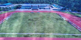 An artist’s perspective of the proposed sports complex at the Northern Iloilo State University – Victorino Salcedo Campus in Sara, Iloilo
