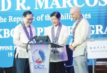 Internet access eyed for all via National Fiber Backbone project President Ferdinand Marcos Jr. leads the launching of the National Fiber Backbone Project Phase 1 in Pasay City on April 19, 2024. PRESIDENTIAL COMMUNICATIONS OFFICE PHOTO
