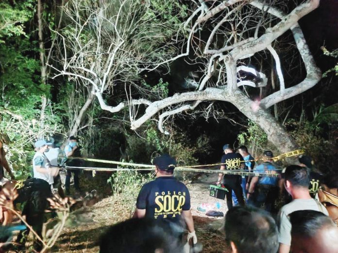 miag-ao copy Victim Marivic Felicisimo was found dead on April 7 in Barangay Tambong, Miag-ao, Iloilo. The suspect, who surfaced on Monday, April 15, denied killing and assaulting the victim. SB JAPHET GRACE MOLETA