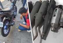 Treñas declares ‘war’ on modified mufflers Modified or unauthorized mufflers are not allowed under the pertinent ordinances and should be confiscated and destroyed in public. Photo shows the mufflers confiscated by personnel of the Public Safety and Transportation Management Office in Iloilo City. PSTMO/ICTMU PHOTOS