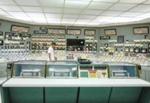 A maintenance technician walks along the central control room of the Bataan Nuclear Power Plant in Morong, Bataan in September 2016. JONATHAN CELLONA, ABS-CBN NEWS/FILE PHOTO