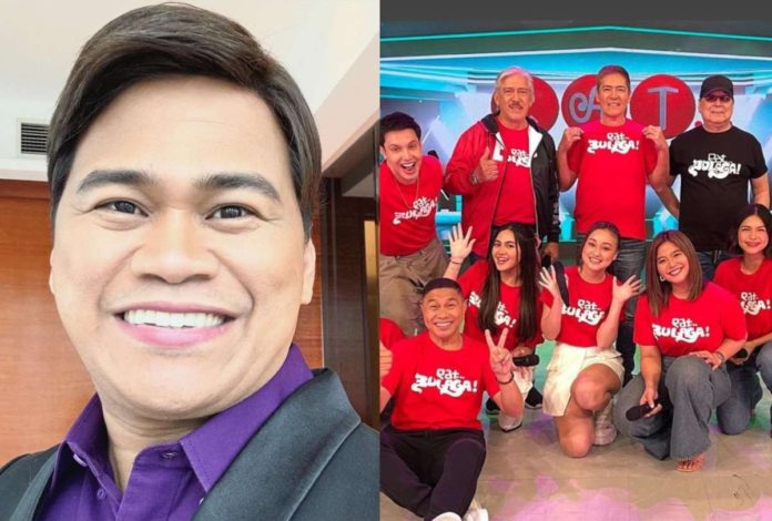 Ogie Diaz clarifies that he did not confirm rumors of “Eat Bulaga” going off-air. IMAGE: INSTAGRAM/@OGIE_DIAZ, @TVJOFFICIAL