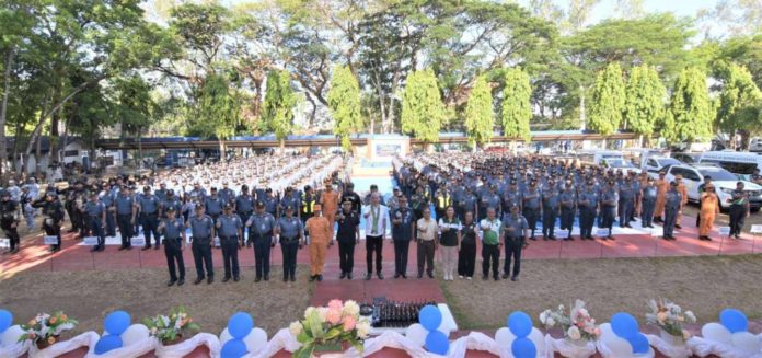 Over 1,000 police troops and force multipliers will secure festival-goers during this year’s Panaad Sa Negros. A send-off ceremony was held on Saturday, April 13, at Camp Alfredo Montelibano Sr. in Bacolod City. PROV’L GOV’T OF NEGROS OCCIDENTAL FACEBOOK