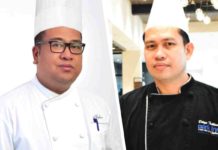 Park Inn by Radisson Bacolod, Iloilo raises culinary bar with new chef appointments Chef Rufino “Fines” Dungca, executive chef of Park Inn by Radisson Bacolod (left), Chef Diego Trillana Jr., executive sous chef of Park Inn by Radisson Iloilo (right)