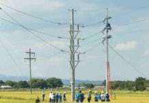 The Philippines can continue to expect red and yellow alerts until the expected peak of the dry season in mid-May due to the intense heat. Photo shows the Hermosa-Floridablanca 69-kiloVolt transmission line of the National Grid Corporation of the Philippines in Pampanga. NGCP PHOTO