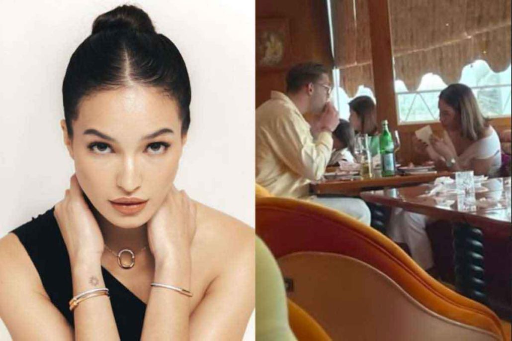 Sarah Lahbati spotted with mystery man in Hong Kong