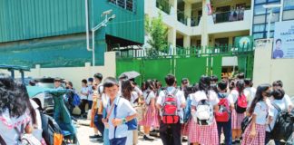 Face-to-face classes from pre-school to senior high school, both in public and private schools, in Iloilo City were suspended from April 1 until April 2 due to hot weather conditions. The state weather bureau cautioned the public that temperatures may continue to rise in the coming days and weeks. AJ PALCULLO/PN