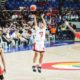Barangay Ginebra San Miguel Kings’ Ralph Cu attempts a three-pointer during their game against the NorthPort Batang Pier. PBA PHOTO