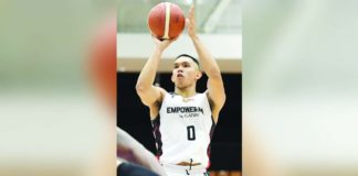 In San-en NeoPhoenix’s victory over Yokohama B-Corsairs in the Japan B.League Division 1 over the weekend, Ferdinand “Thirdy” Ravena III scored 17 points. PHOTO COURTESY OF SAN-EN NEOPHOENIX