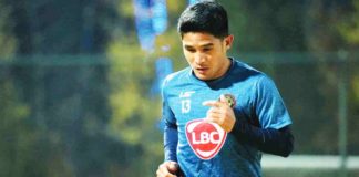 Ilonggo Jan Jesus Melliza was one of the goal scorers for Kaya-Iloilo in their victory over the United City Football Club. KAYA-ILOILO PHOTO