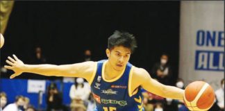 Kiefer Ravena and the Lakes moved up to 40-15 in the Japan B.League Division 2. PHOTO COURTESY OF SHIGA LAKES