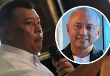 “Go home and face the court squarely,” Justice Secretary Crispin Remulla (left) tells former Negros Oriental congressman Arnolfo “Arnie” Teves Jr. “Let us stop playing hide and seek with the law. One cannot evade accountability for eternity. Prolonging your liabilities with the Rule of Law only worsens your predicament.”