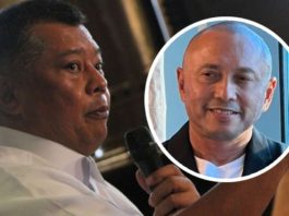“Go home and face the court squarely,” Justice Secretary Crispin Remulla (left) tells former Negros Oriental congressman Arnolfo “Arnie” Teves Jr. “Let us stop playing hide and seek with the law. One cannot evade accountability for eternity. Prolonging your liabilities with the Rule of Law only worsens your predicament.”