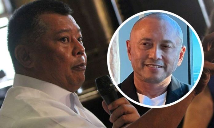 teves_resized “Go home and face the court squarely,” Justice Secretary Crispin Remulla (left) tells former Negros Oriental congressman Arnolfo “Arnie” Teves Jr. “Let us stop playing hide and seek with the law. One cannot evade accountability for eternity. Prolonging your liabilities with the Rule of Law only worsens your predicament.”
