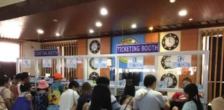 A proposed ticketing solution, which will unify payments for environmental, boat, and terminal fees, is seen to address the anticipated queues of tourists on Boracay Island during peak seasons. BOY RYAN ZABAL/AKEAN FORUM