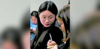 “Wala po akong boyfriend. Wala po akong (live-in) partner. Wala din po akong POGO business,” says Mayor Alice Guo of Bamban, Tarlac. Philippine Daily Inquirer File photo from RICHARD A. REYES