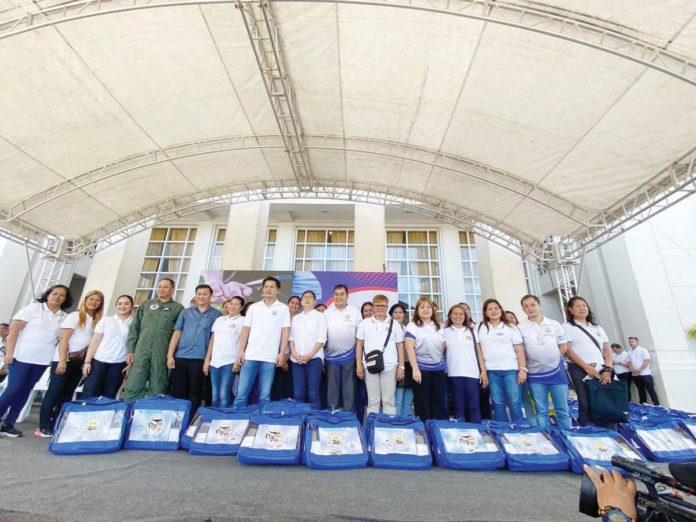 BHW_pic_resized Bacolod City’s Barangay Health Workers (BHW) receive BHW kits on May 6.