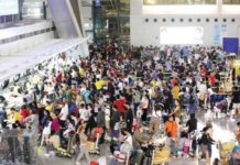 CAAP apologizes for latest system glitch; hopes issues fixed by Q3 Thousands of passengers were stranded at the Ninoy Aquino International Airport Terminal 3 in Pasay City in this January 1, 2023 photo, due to "technical issues" of the air traffic management system of the Civil Aviation Authority of the Philippines. PNA FILE PHOTO BY AVITO DALAN