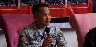 “We did not discuss the new model. We did not discuss the term. ‘Common understanding,’ ‘new model’ were not part of our conversation,” says Vice Admiral Alberto Carlos, former commander of the Armed Forces of the Philippines’ Western Command. FILE PHOTO OF VICE ADMIRAL ALBERTO CARLOS