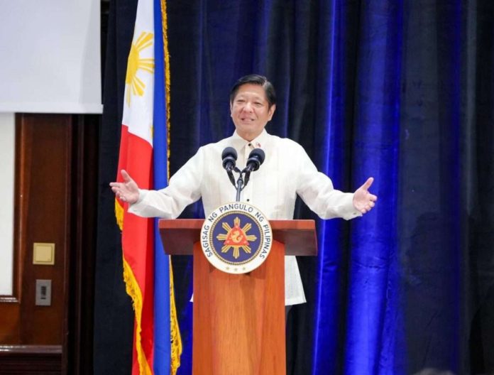 “With the El Niño being what it is, every day you turn on the news, face-to-face classes are canceled,” says President Ferdinand Marcos Jr.