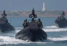 China military conducts drills around Taiwan Members of Taiwan’s Navy navigate onboard special operation boats during a drill, part of a demonstration for the media, to show combat readiness ahead of the Lunar New Year holidays, on the waters near a military base in Kaohsiung, Taiwan January 31, 2024. REUTERS