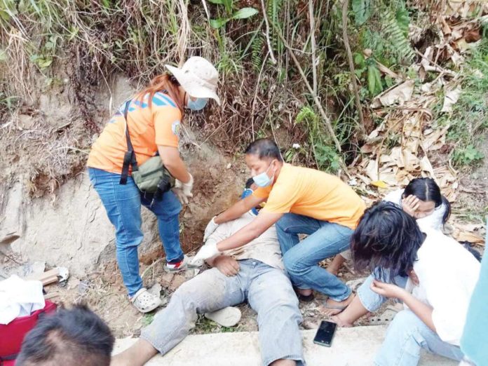 Two siblings and their three minor cousins were brought to separate hospitals after a motorcycle accident in Barangay Guadalupe, Libacao, Aklan on Thursday , May 16. RADYO TODO AKLAN/FACEBOOK PHOTO