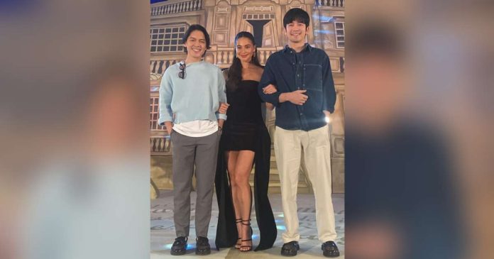 (From left) Carlo Aquino, Anne Curtis and Joshua Garcia