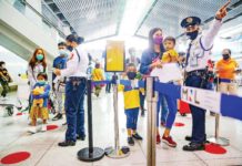 The Department of Trade and Industry reminds vacationers, especially those who book services online, to check the fine print of travel deals. Photo shows domestic travelers preparing to board their flights at the Ninoy Aquino International Airport terminal 3 in Pasay City. JONATHAN CELLONA, ABS-CBN NEWS/FILE