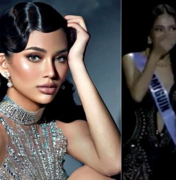 Miss Universe Philippines – Camiguin 2024 Rethiana Rosa. Images: Instagram/@rethianarosy, YouTube/Empire Philippines