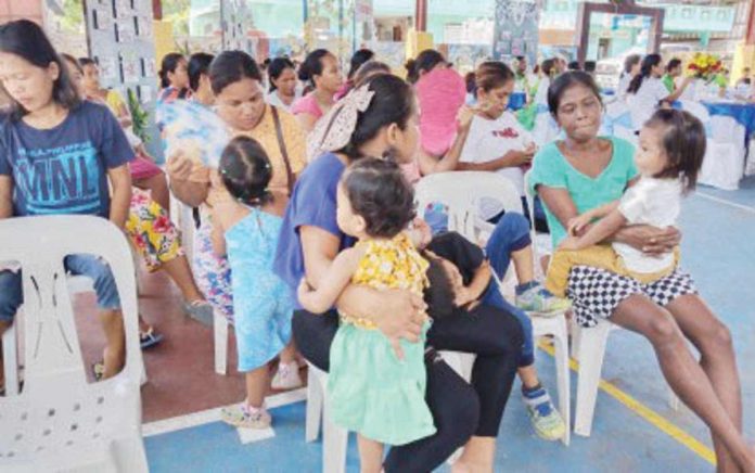 Some barangays in Western Visayas allocate around only P2,000 per year for nutrition programs. The National Nutrition Council appeals to local government units and barangays in the region to increase their investment to help improve the nutritional status of children aged zero to 59 months. PHOTO COURTESY OF PNA