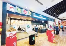 The first Jollibee Group Multi-Brand Store conversion with the innovative format of Jollibee, Mang Inasal, Greenwich, and Chowking combined in a single kitchen opened at CityMall-Calamba, Laguna on Friday, May 31.